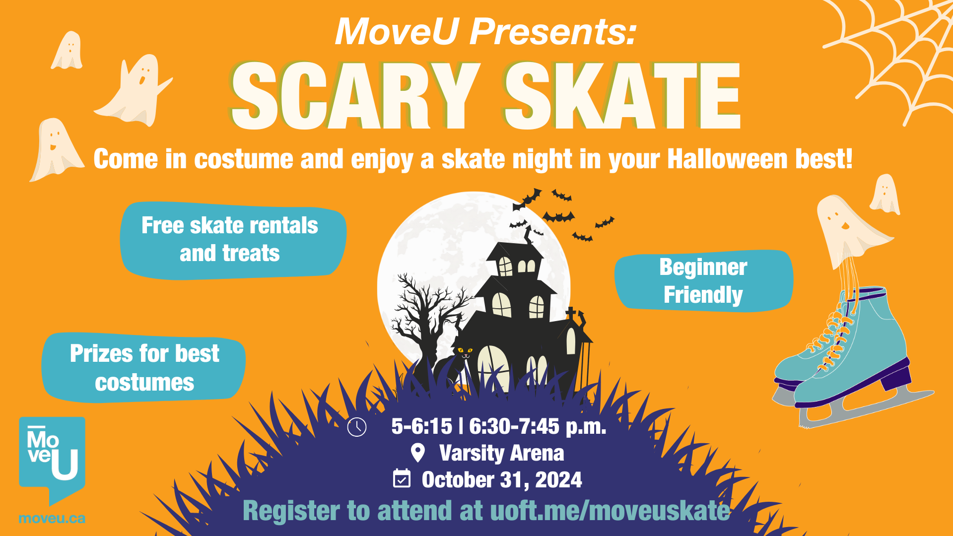 Learn more about MoveU's Scary Skate on October 31