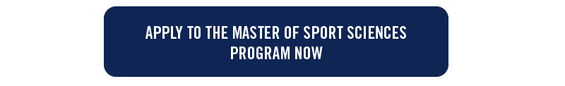 apply to the master of sport sciences program now