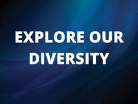 graphic with slogan "Explore Our Diversity" to advertise Diversity and Equity programs
