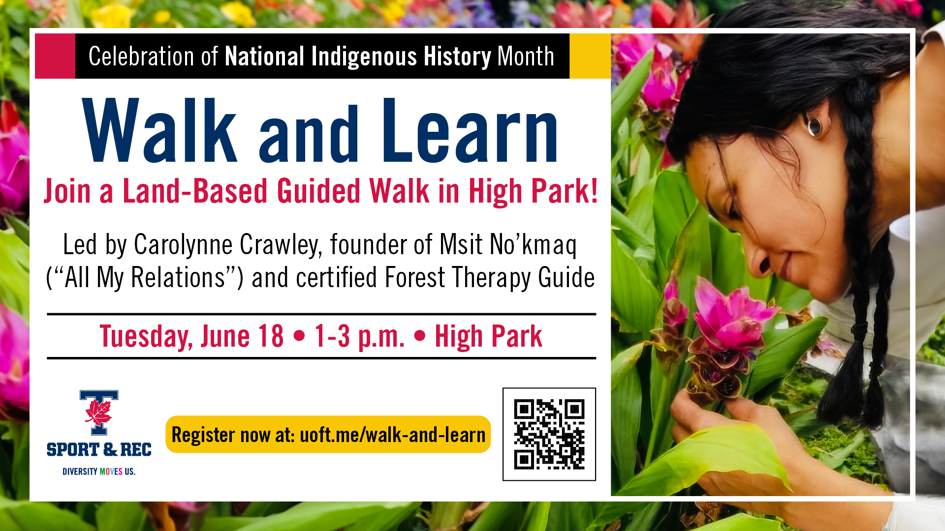 Join Walk and Learn in High Park, on June 18 from 1-3 p.m.