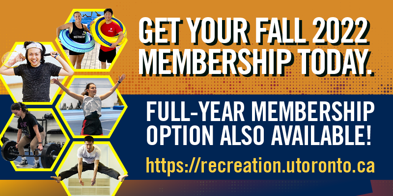 Get your Fall 2022 memberships now! 