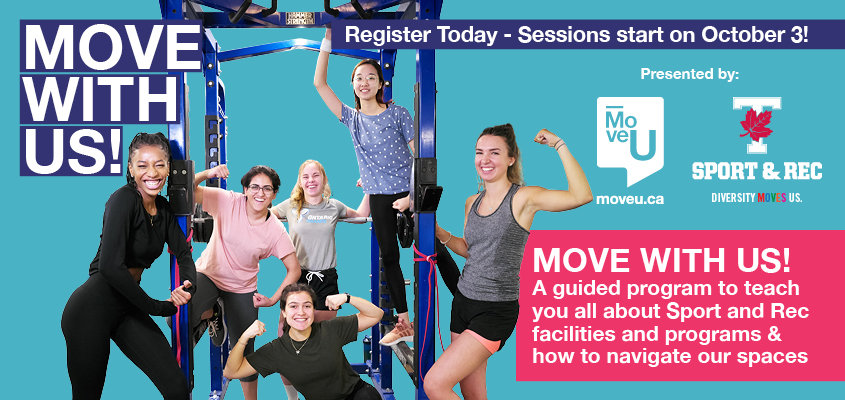 graphic to advertise Move With Us program