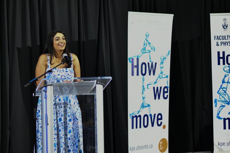 Samira Sunderji spoke about the importance of asking questions