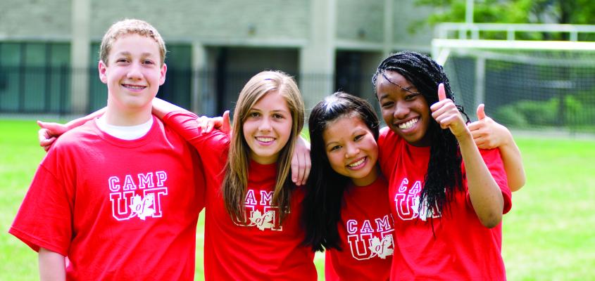 Camp Leaders in Training Smiling