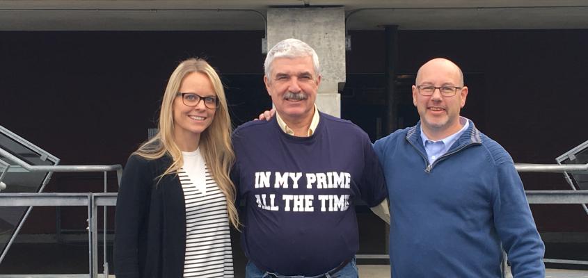 Lyndsay Ezard, Bruce Farquhar and Todd Pepper