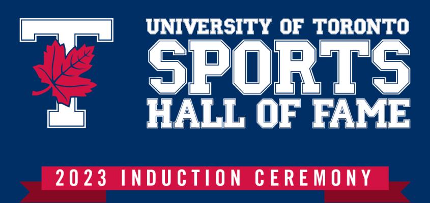 banner with text showing induction ceremony