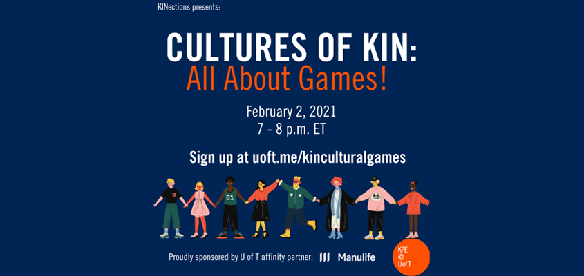 illustration of multicultural figures holding hands with event title